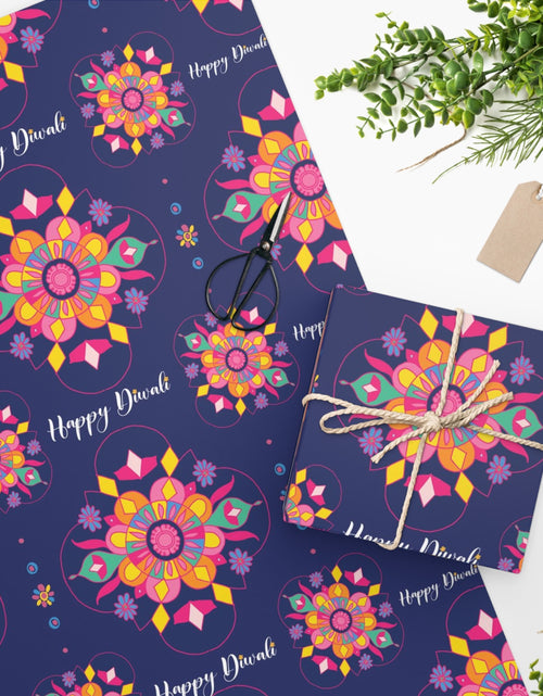 Load image into Gallery viewer, Diwali Wrapping Paper
